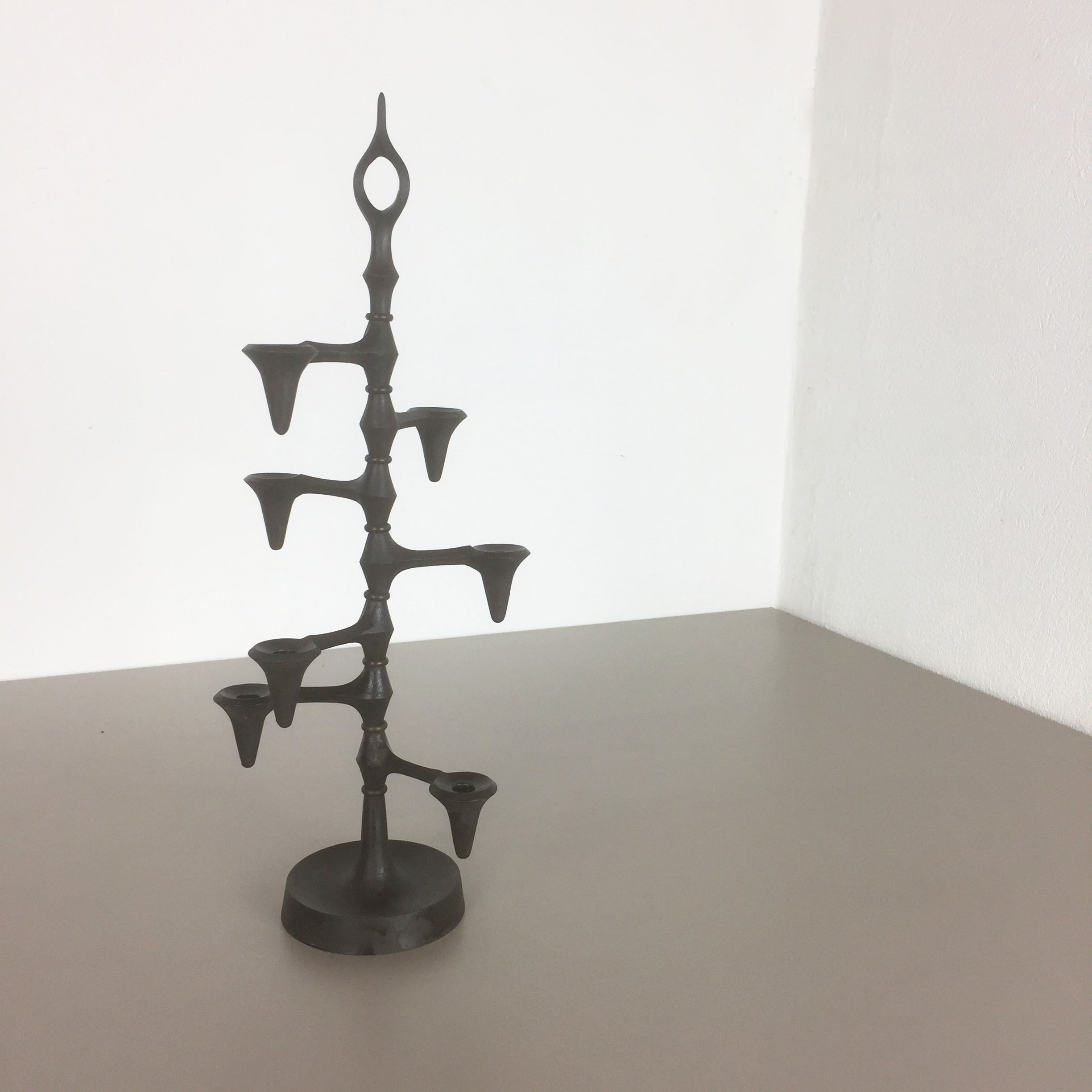 Candlestick in the 1960s by Jens Harald Quistgaard for Dansk design Denmark