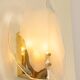 Kalmar wall sconces in brass and Murano glass, Austria, 1970s.