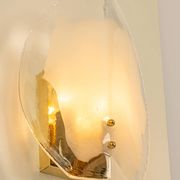 Kalmar wall sconces in brass and Murano glass, Austria, 1970s.