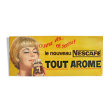 Affiche publicitaire Nescafé
