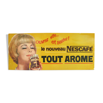 Nescafé advertising poster