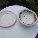 Old drainer and slurry dish