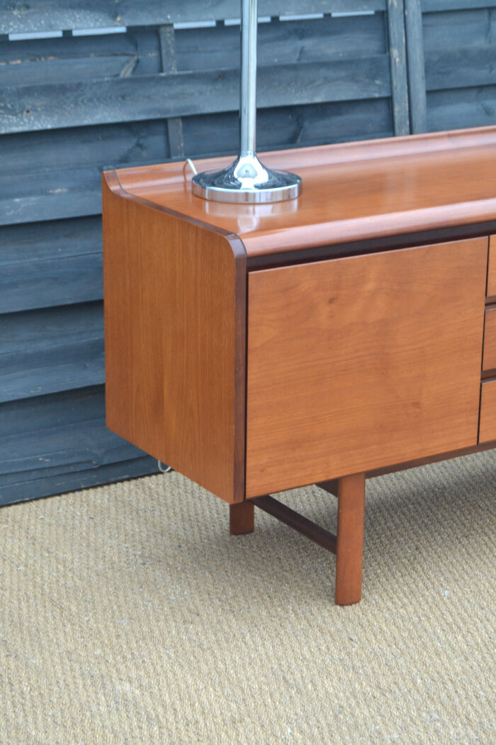 Sideboard by White & Newton curved 208 cm