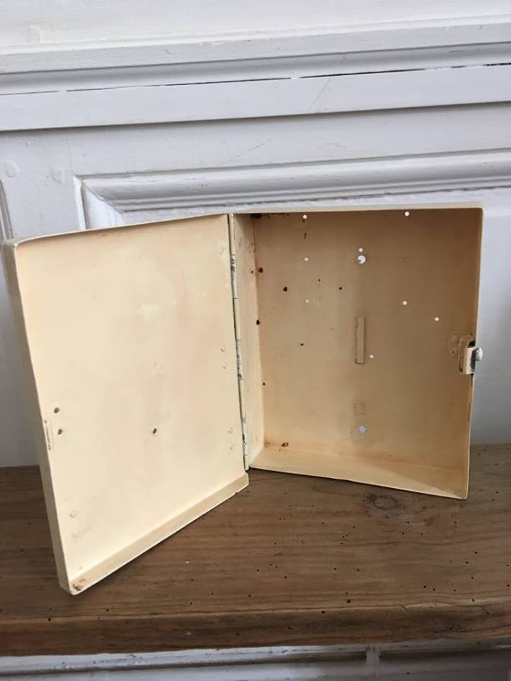 Pharmacy metal cabinet