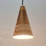 Mid-Century Scandinavian Copper & Teak Pendant by Hans-Agne Jakobsson, 1950s