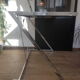 Smoked glass desk