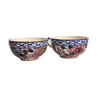 Set of 2 Gien tea cups
