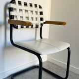 Marcel Breuer style leather chair