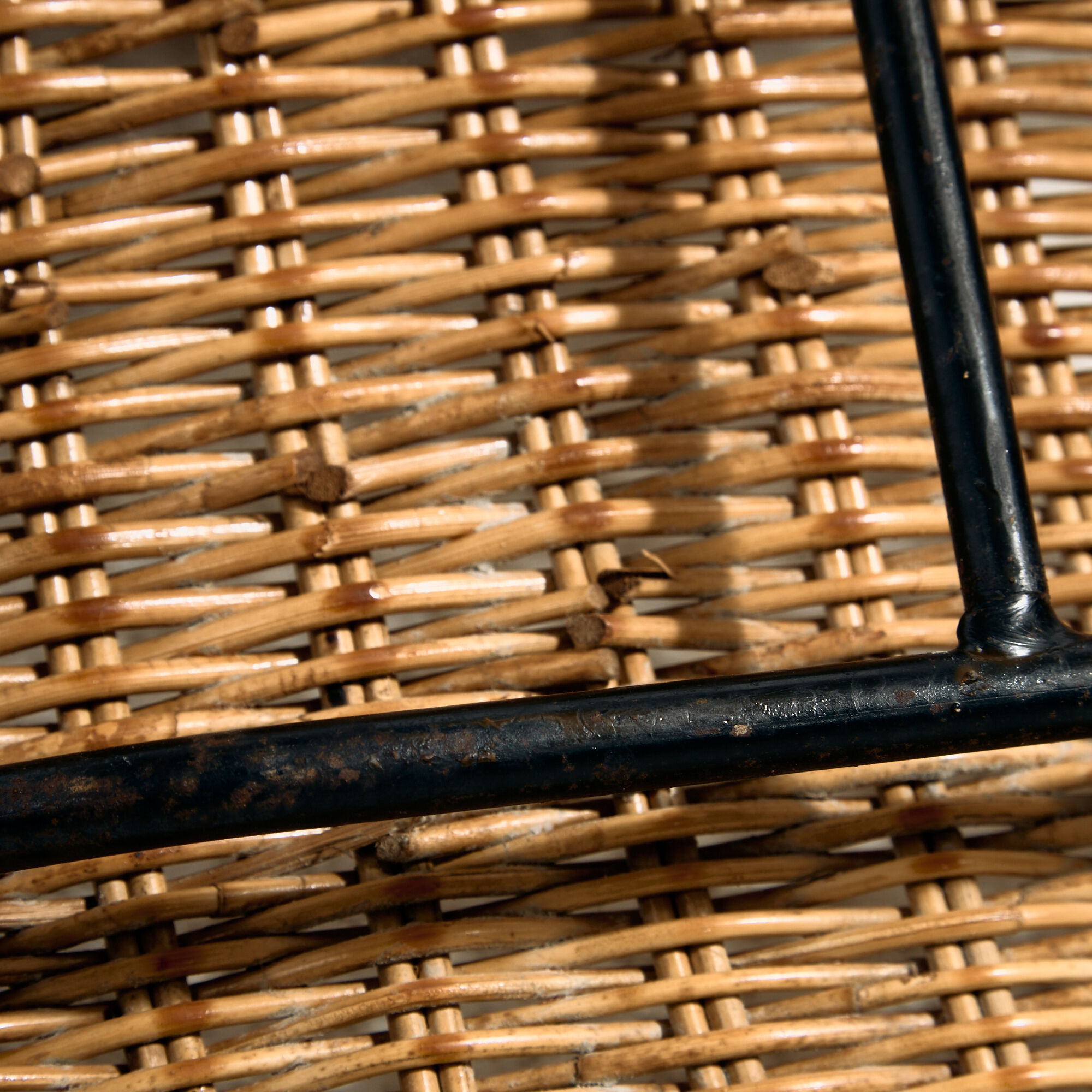 Chaise panier par Gian Franco Legler