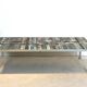 Table basse en mosaïque d'ardoise et de céramique