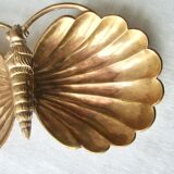 Brass butterfly trinket bowl