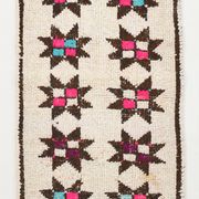 Tapis coureur beige & marron