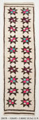 3x10 beige & brown vintage runner rug
