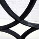 Pair of Scandinavian cast iron candlesticks 1970