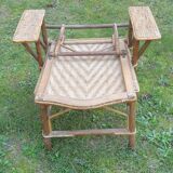Rattan armchair