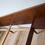 Danish rosewood floating bed from Sannemans Møbelfabrik, 1960s