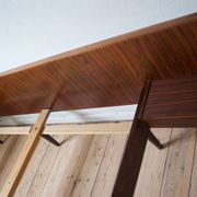 Danish rosewood floating bed from Sannemans Møbelfabrik, 1960s