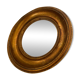 Miroir rond convexe doré miroir de sorcière