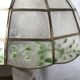 Suspension en nacre et laiton vintage