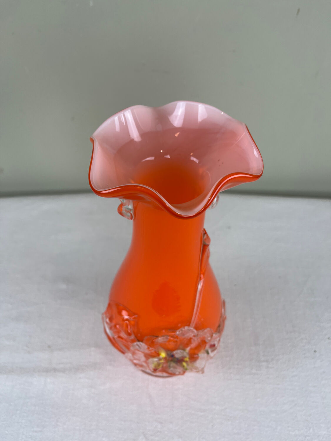 Blown glass vase from Murano