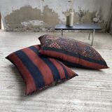 Paire de coussins XXL Kilim vintage