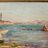 The Mediterranean Coast - oil XIX°