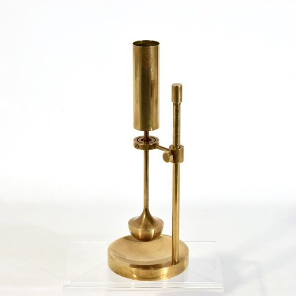 Brass gyro candle holder Ilse Ammonsen, Denmark 1950