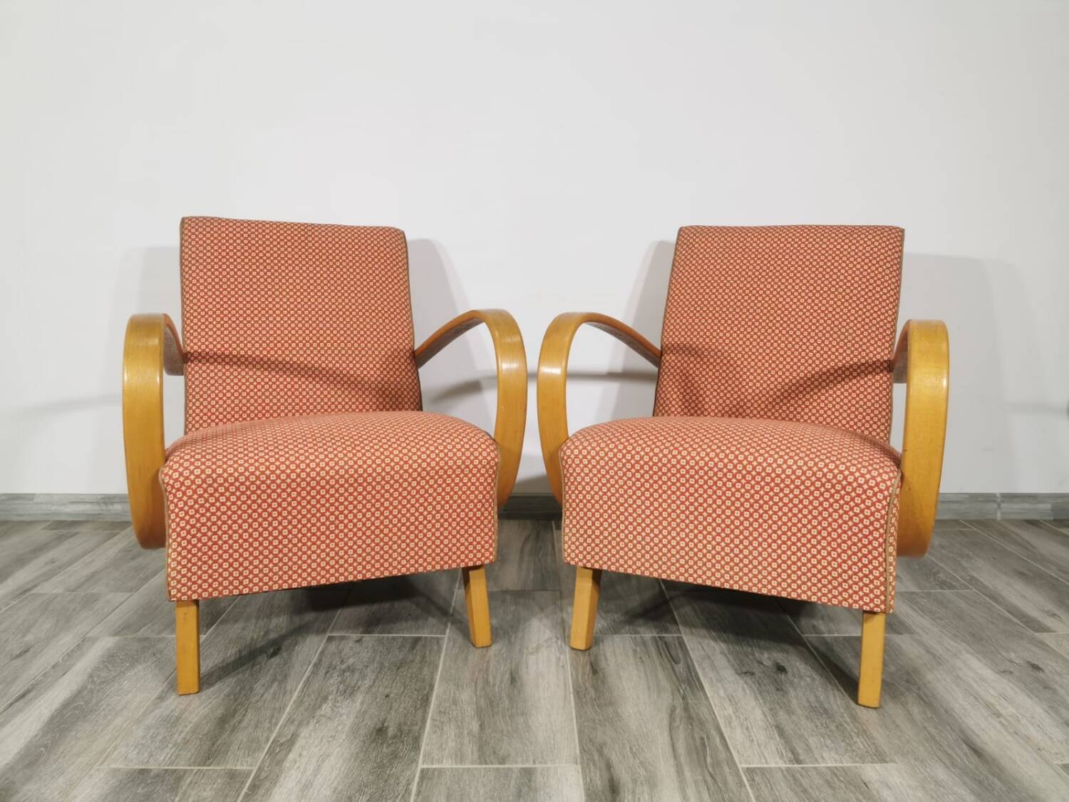 Vintage Armchair by Jindrich Halabala