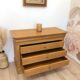 Commode style Louis Philippe en merisier massif
