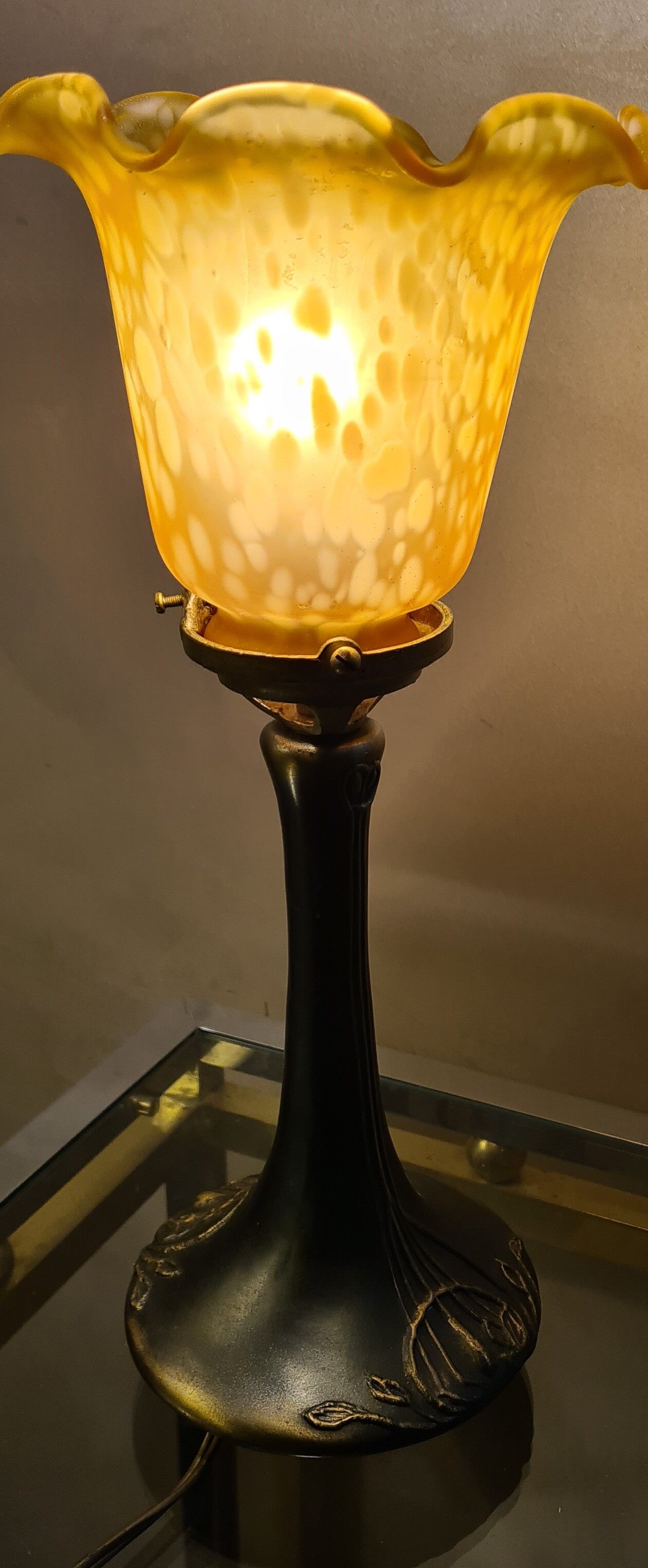 Art Nouveau style lamp