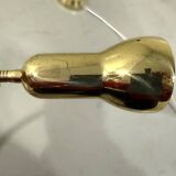 Brass flexible wall lamps, set of 2, 1960’s