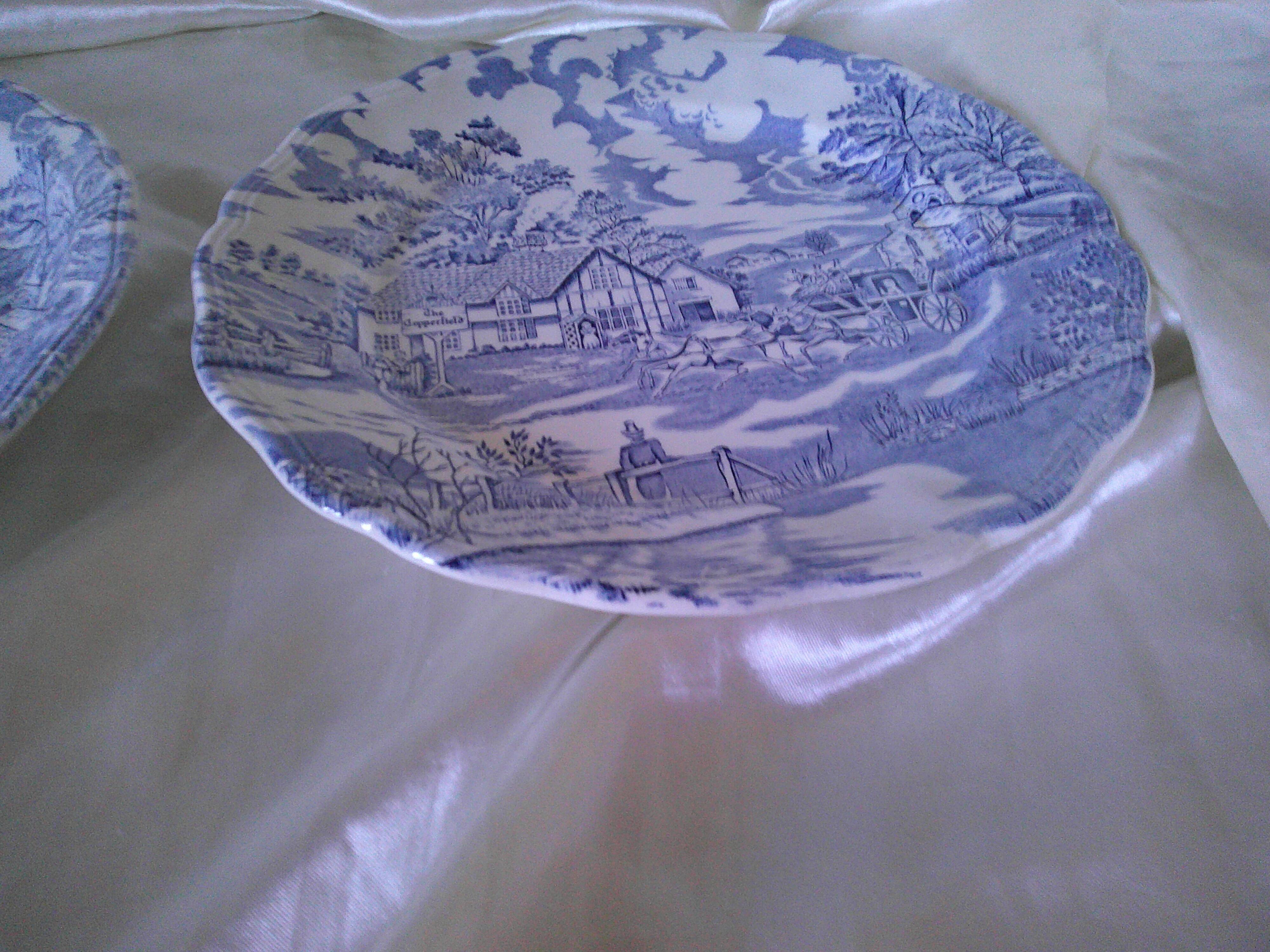 Luneville dish and plate