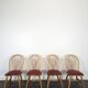 Set of 4 pine chairs
