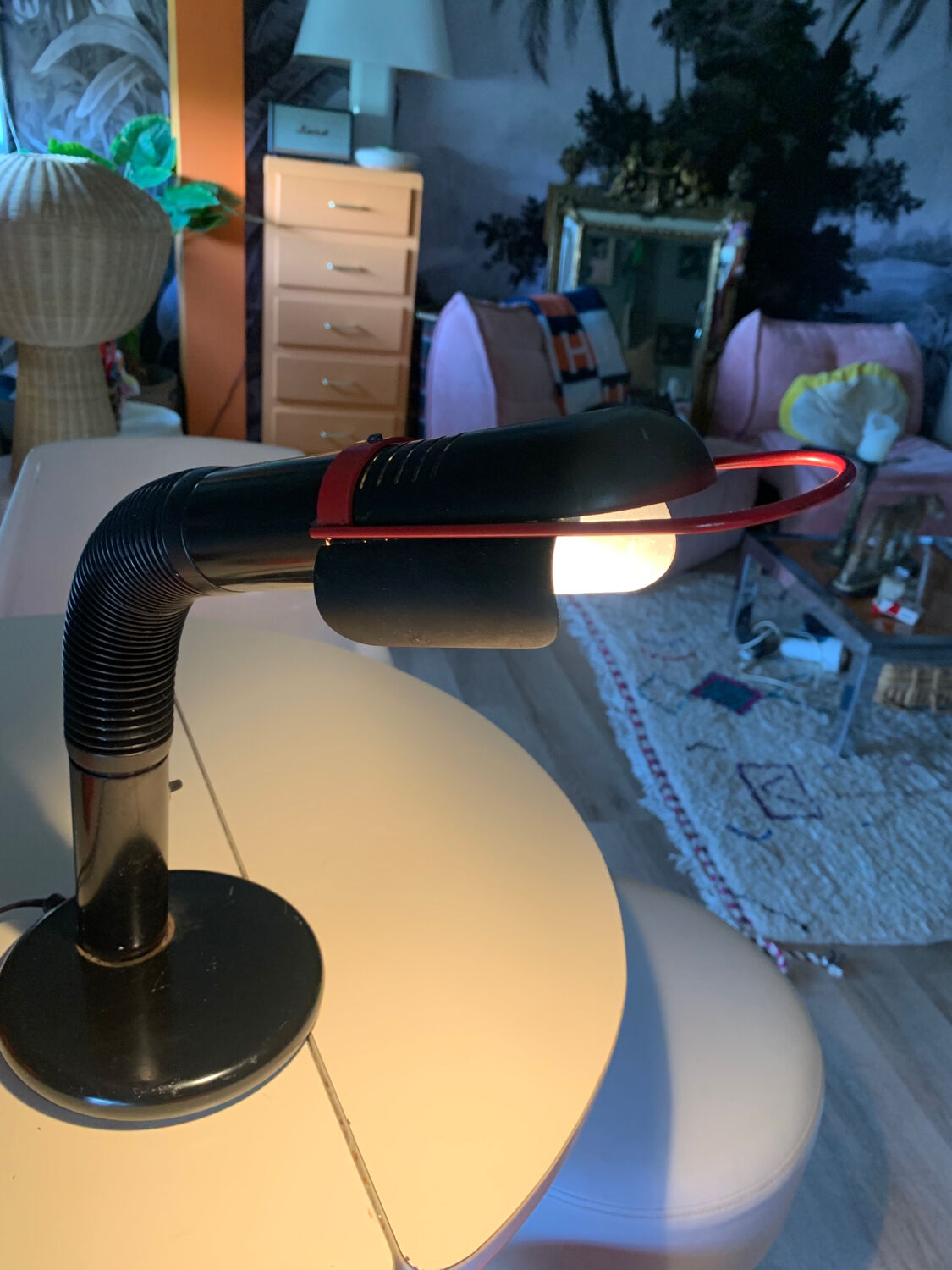 Periscope lamp Targetti 70s Italy