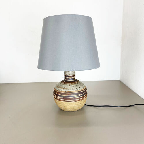 Pied de lamp en céramique par Tue Poulsen, Danemark, 1970