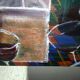 Tableau huile sur toile années 50 80/80
