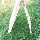 Stepladder in rough wood