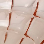 Art Deco Pink Rosaline Pressed Glass Fruit Bowl – Scailmont