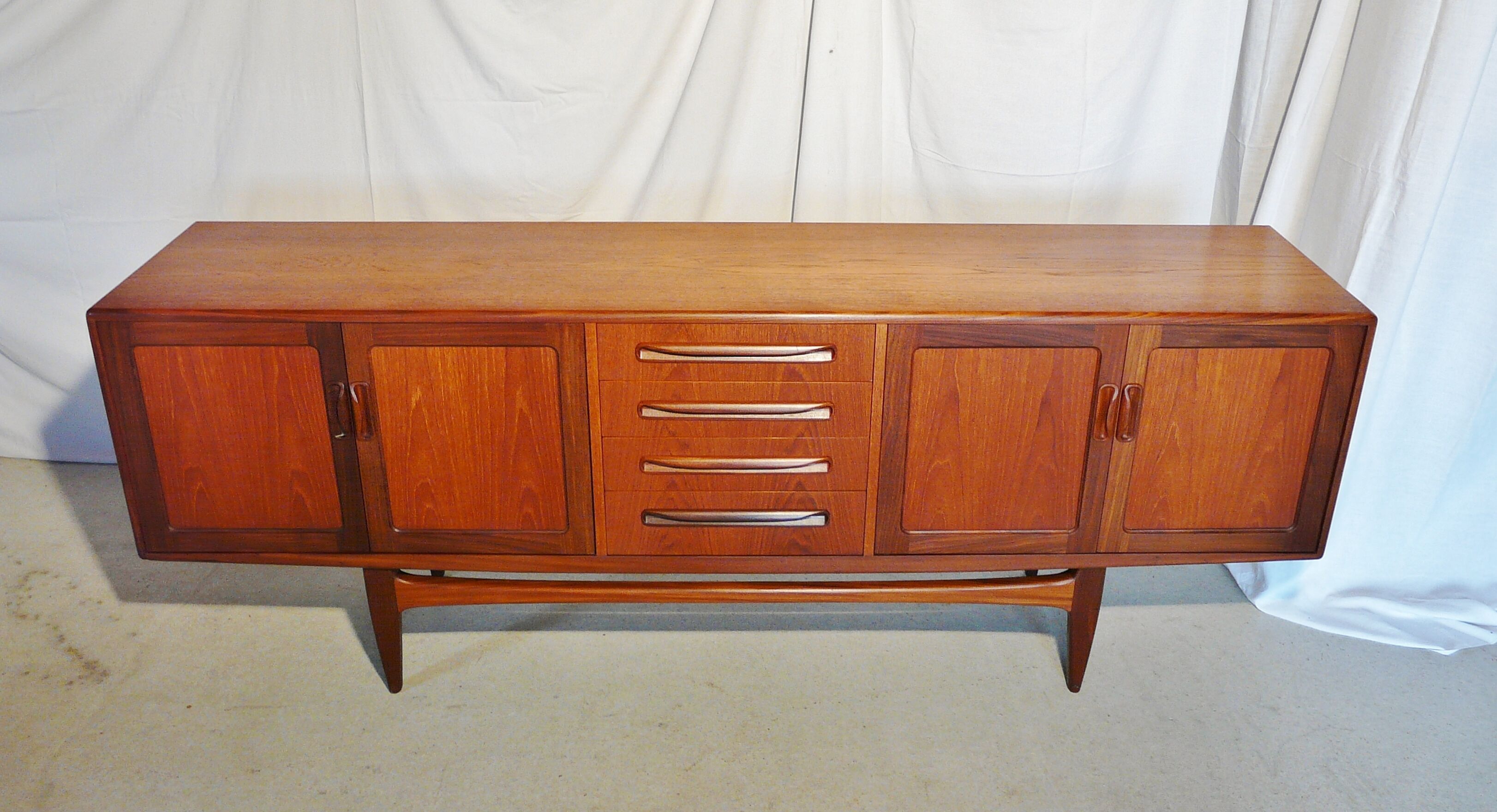 Scandinavian teak sideboard by V.B Wilkins