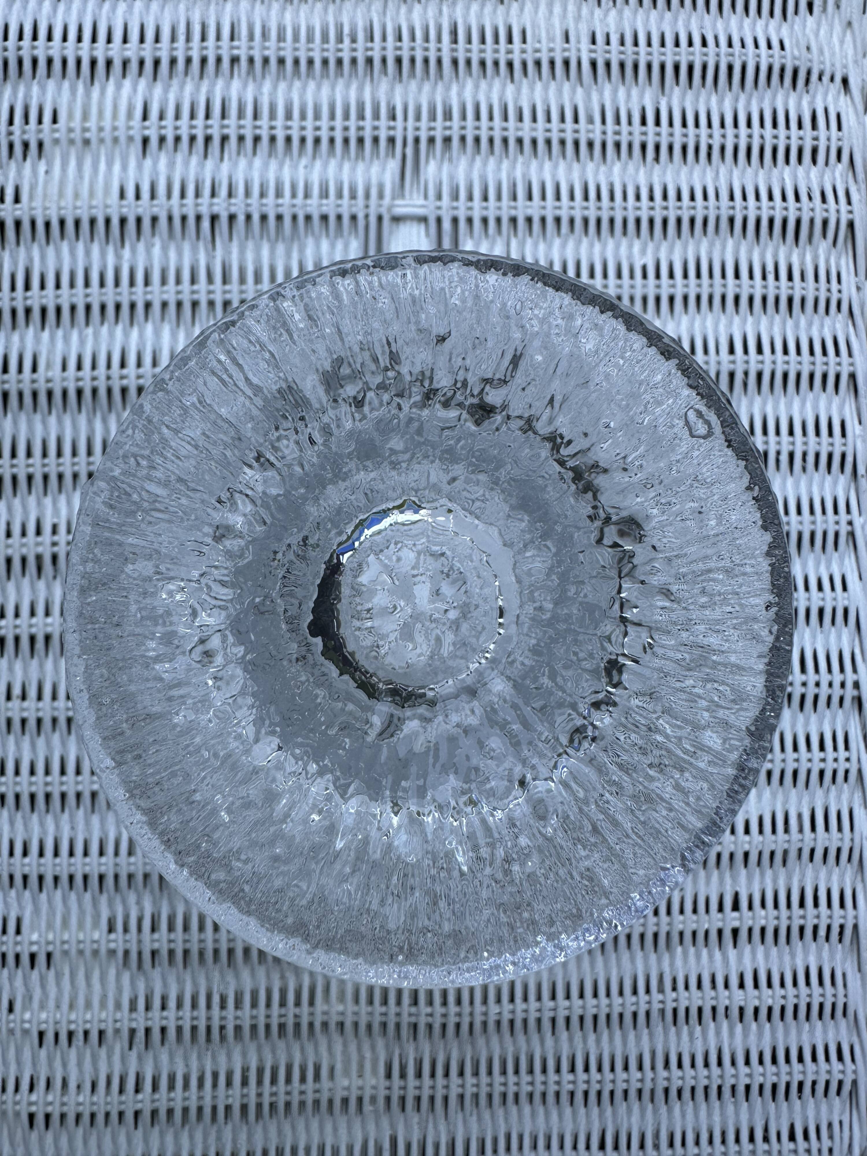 6 Finnish crystal glasses Timo Sarpaneva Kekkerit Ölkky Littala