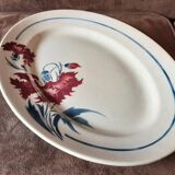 Oval platter K G Luneville