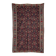 Iranian rug with stylised floral patterns in pink and blue, 155x105.