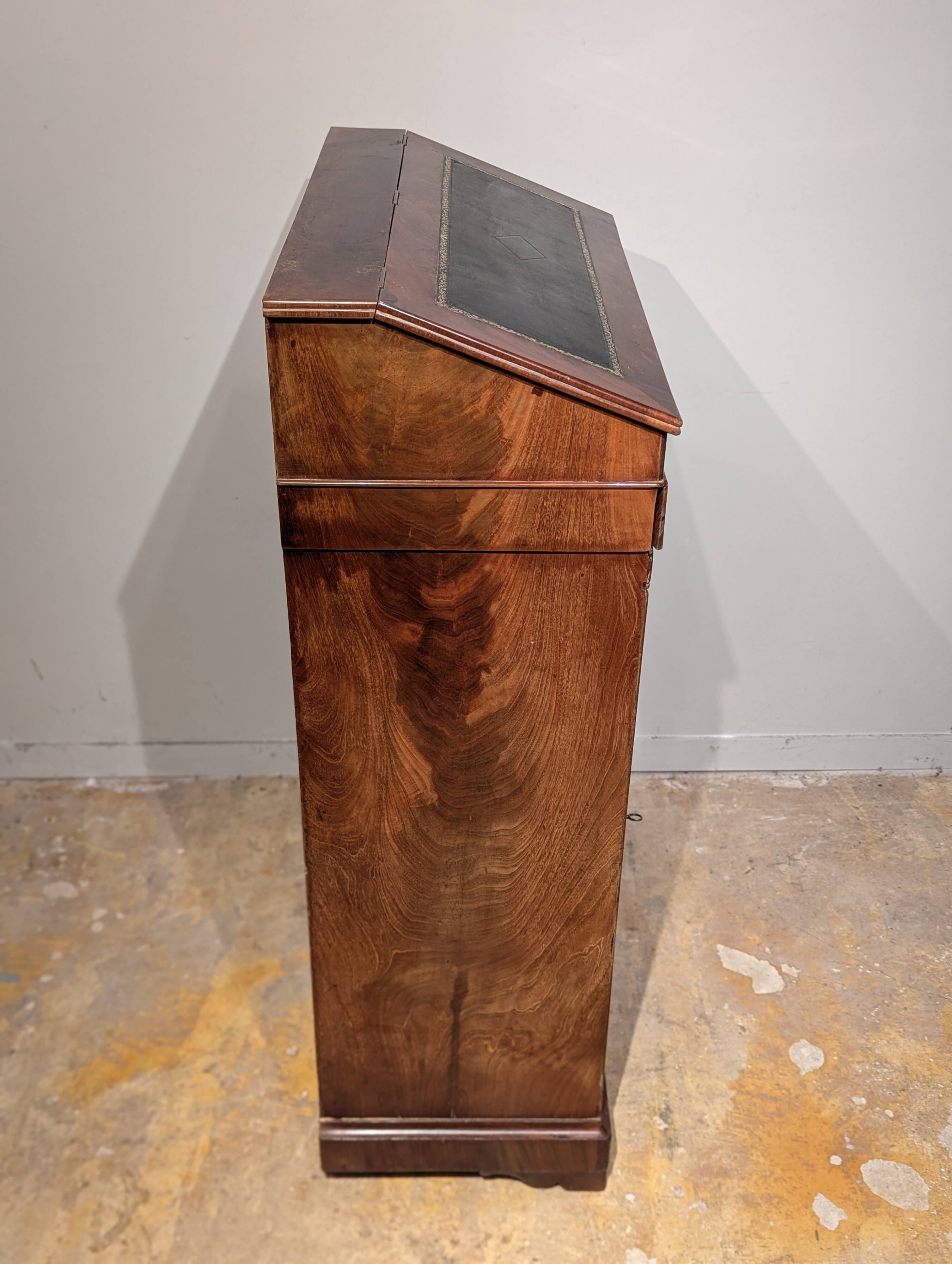 Large 19th century mahogany writing desk