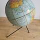 Vintage globe on feet