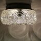 Helena Tynell style bubble glass flush mount lamp