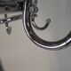Freestanding Tubax coat rack with 6 double hooks, 1950s