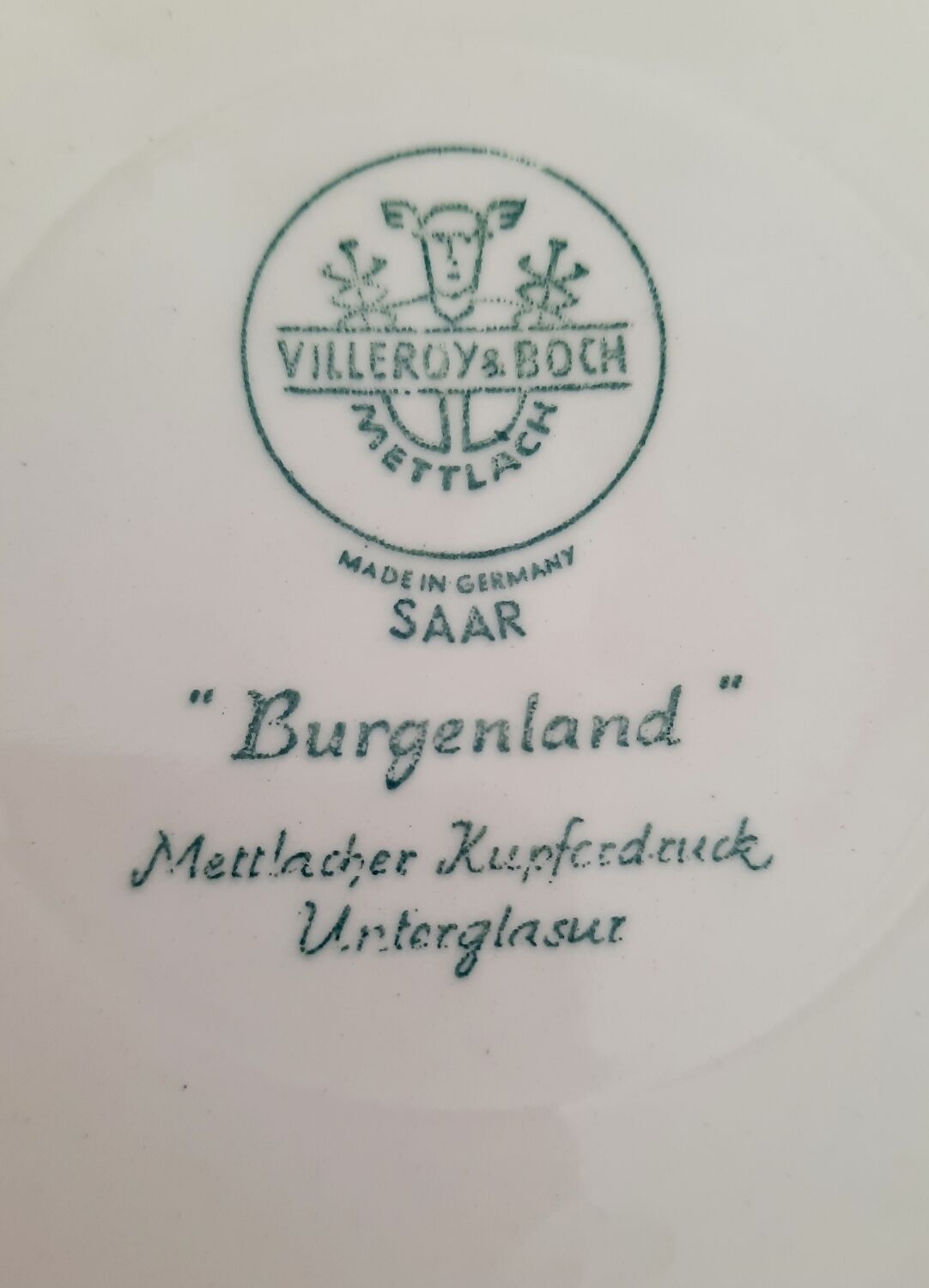 Villeroy and Boch soup plates