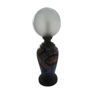 Imari oil lamp