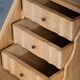 Mid-Century Danish Oak Drop-Front Secretary, 1960s