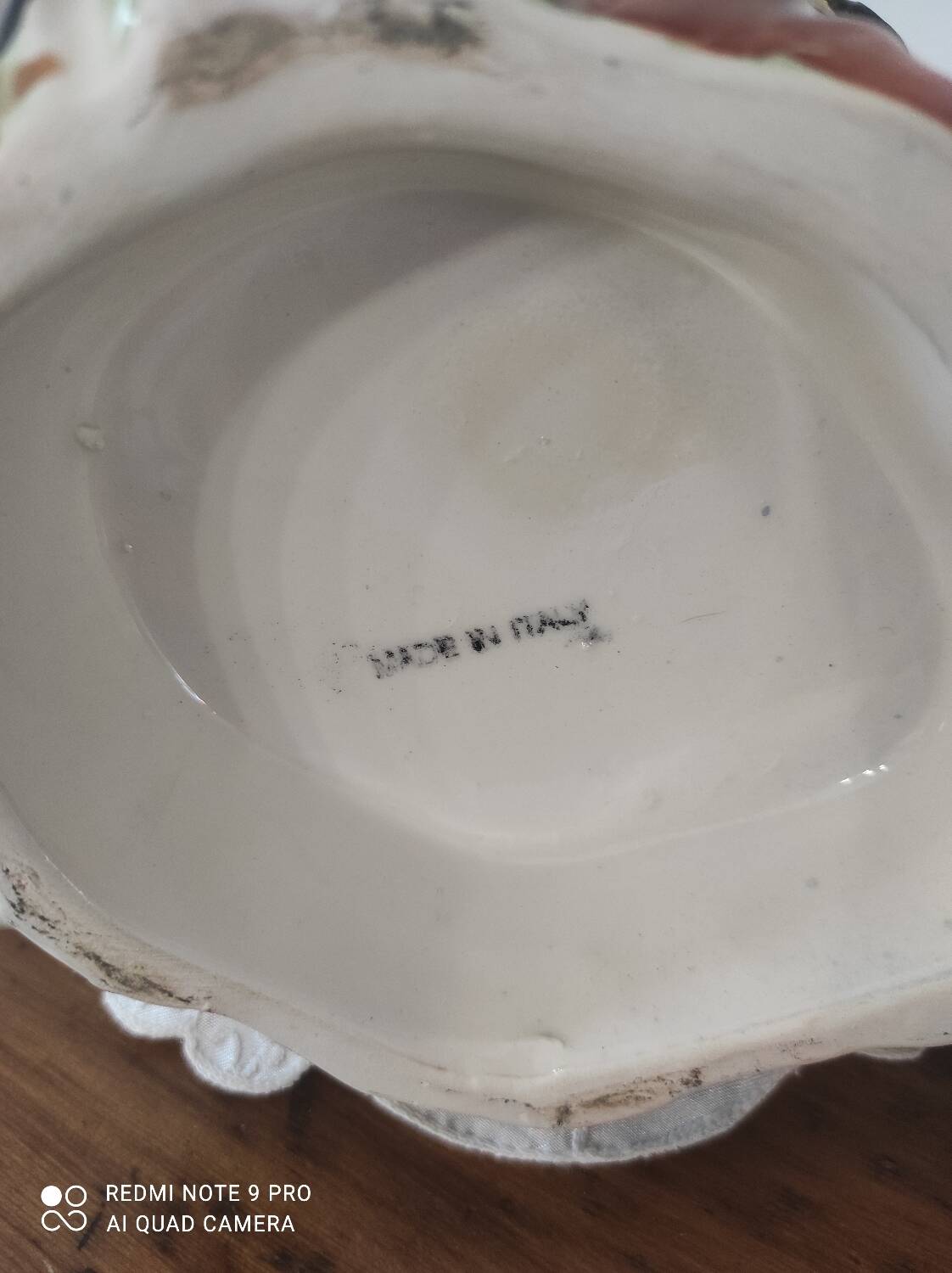 Barbotine Rooster pitcher carafe